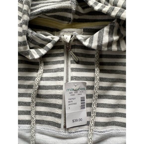 Maurices Hooded Top NWT Size 1 - Picture 3 of 7